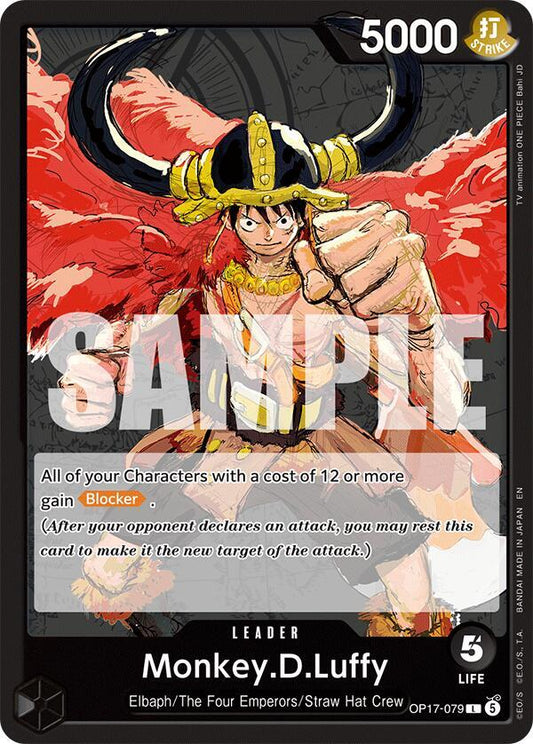 Monkey.D.Luffy OP17-079 (The World's Strongest Warriors) 