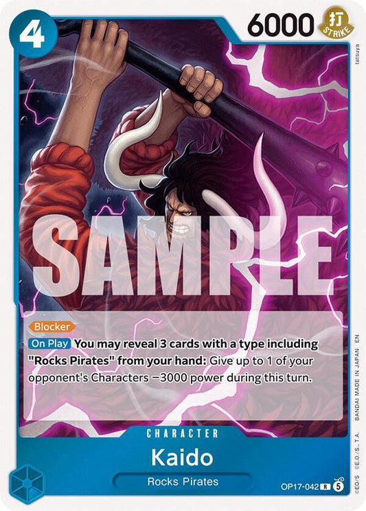 Kaido OP17-042 (The World's Strongest Warriors)  - Foil