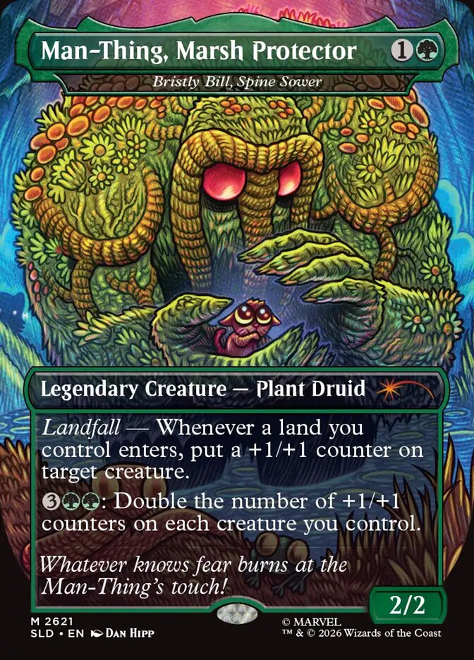 Bristly Bill, Spine Sower 2621 (Secret Lair Drop Series)  - Foil