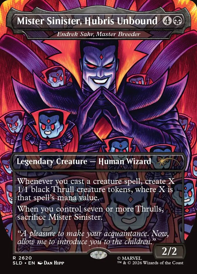 Endrek Sahr, Master Breeder 2620 (Secret Lair Drop Series) 