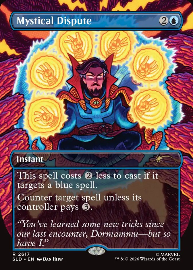 Mystical Dispute 2617 (Secret Lair Drop Series)  - Foil