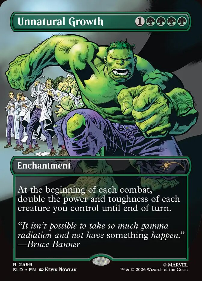 Unnatural Growth 2599 (Secret Lair Drop Series)  - Foil