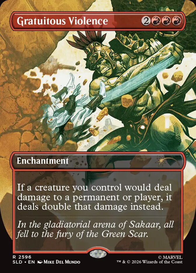 Gratuitous Violence 2596 (Secret Lair Drop Series)  - Foil