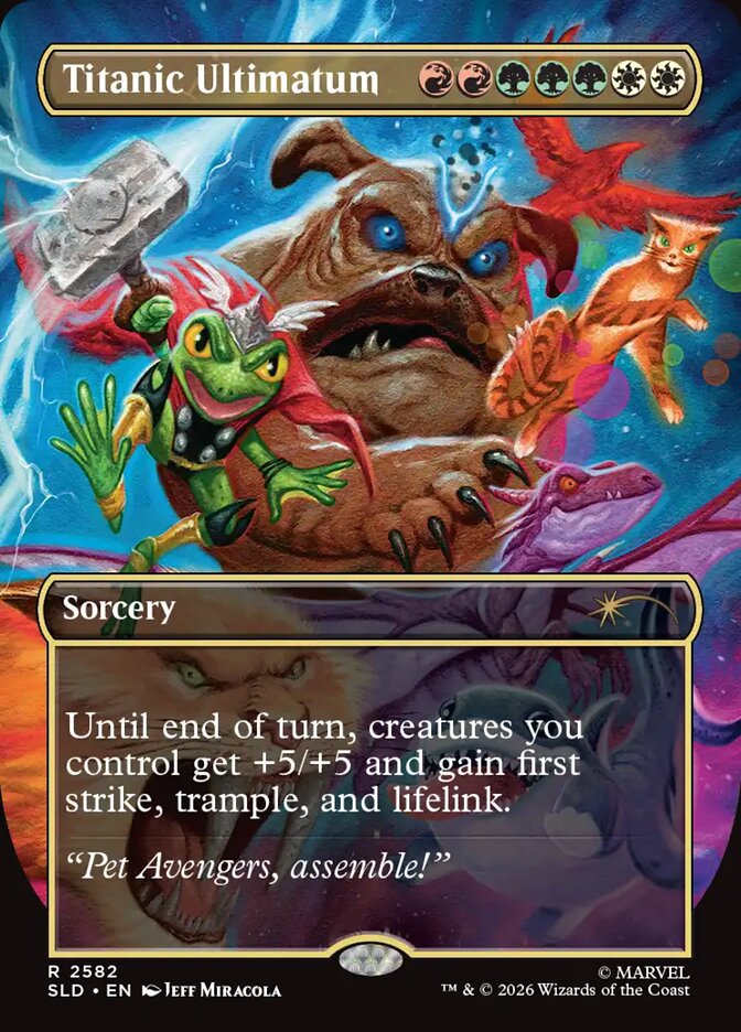 Titanic Ultimatum 2582 (Secret Lair Drop Series)  - Foil