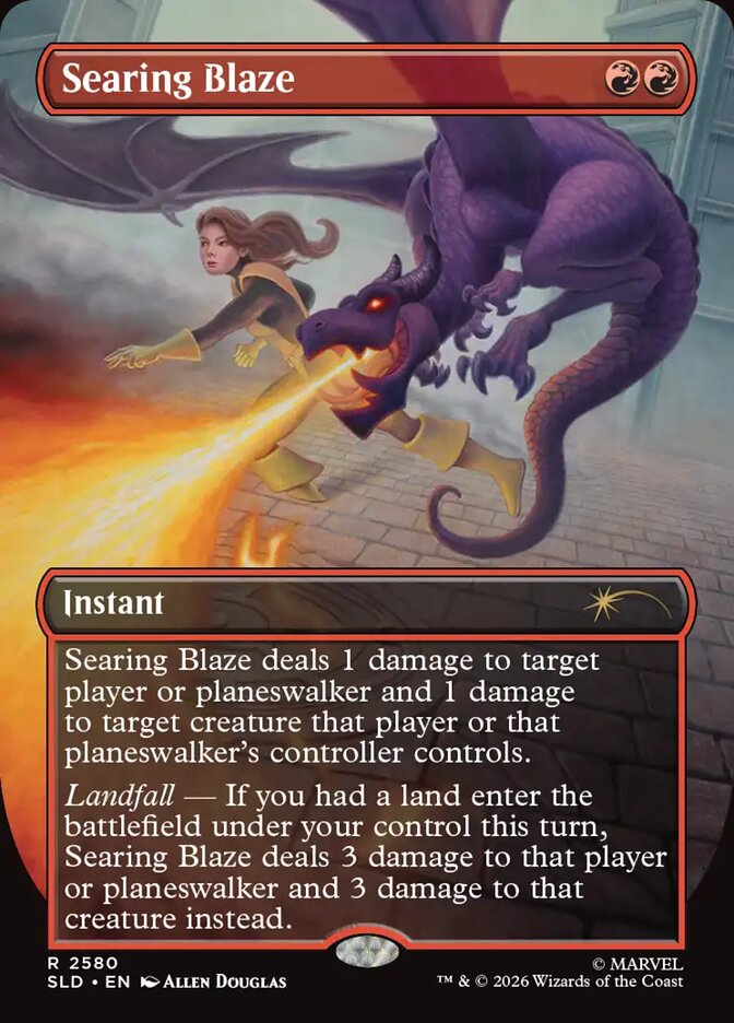 Searing Blaze 2580 (Secret Lair Drop Series) 