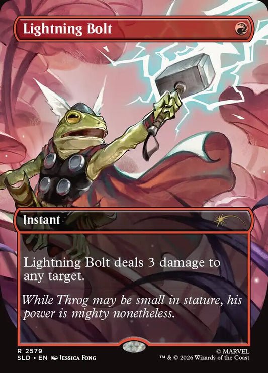 Lightning Bolt 2579 (Secret Lair Drop Series)  - Foil