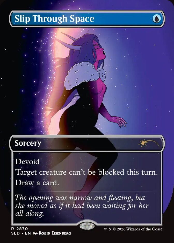 Slip Through Space 2870 (Secret Lair Drop Series)  - Foil