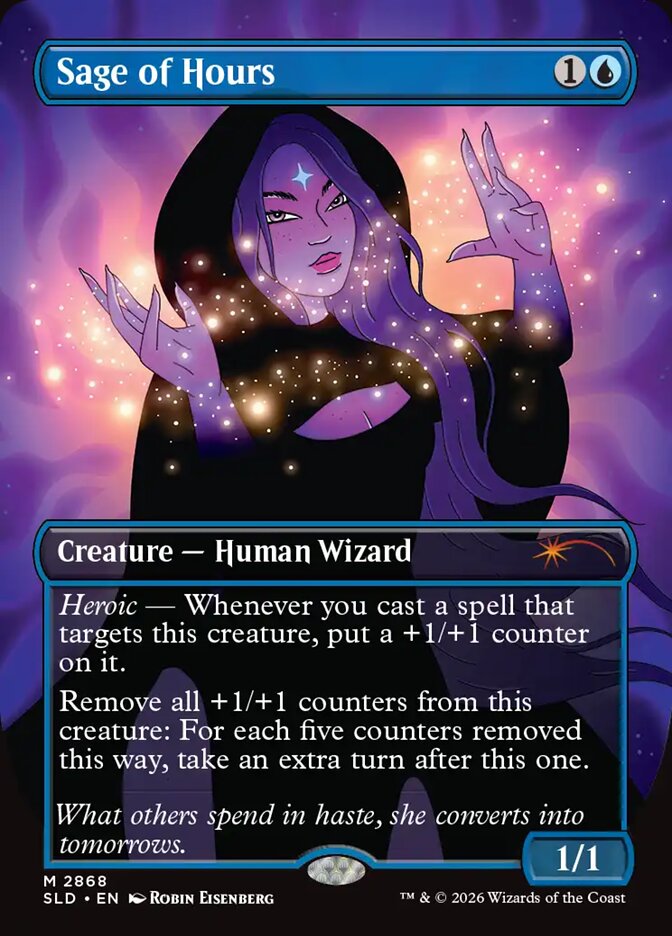Sage of Hours 2868 (Secret Lair Drop Series)  - Foil