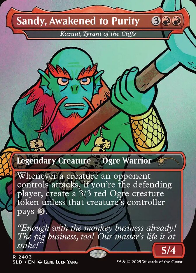 Kazuul, Tyrant of the Cliffs 2403 (Secret Lair Drop Series) 