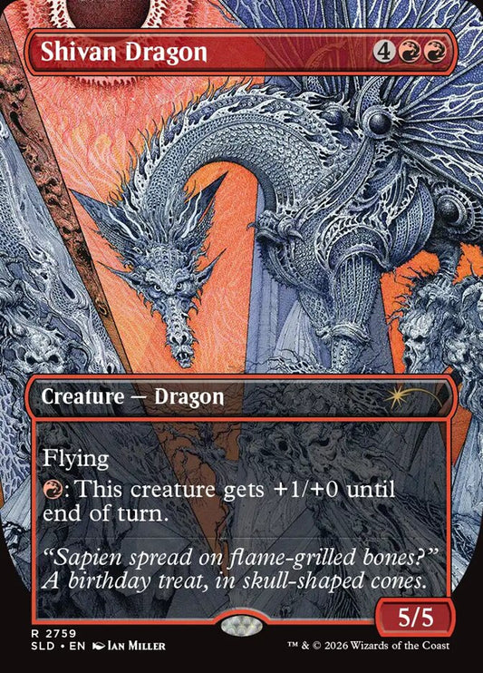 Shivan Dragon 2759 (Secret Lair Drop Series) 