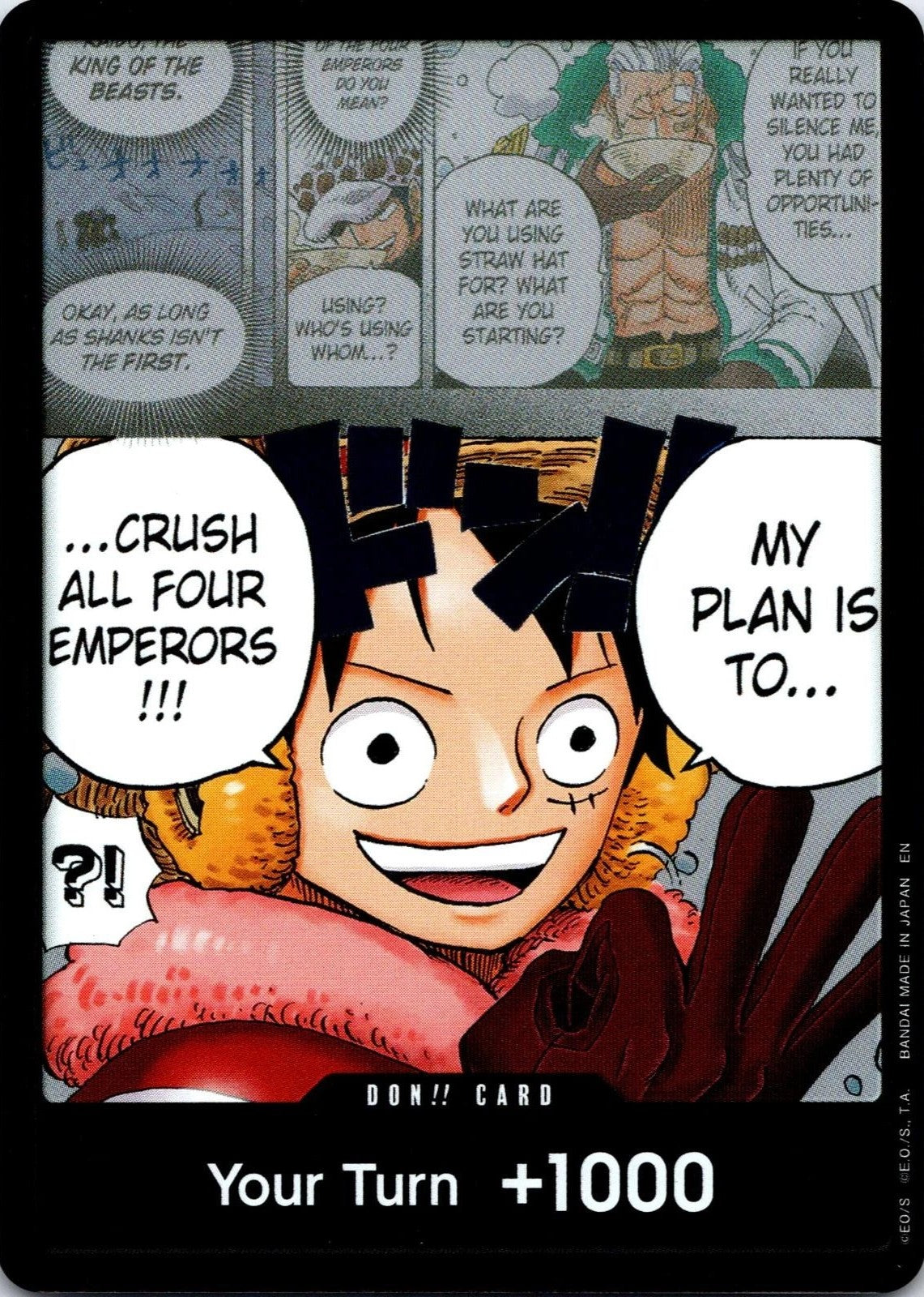 DON!! (Crush all Four Emperors)  (The World's Strongest Warriors) 
