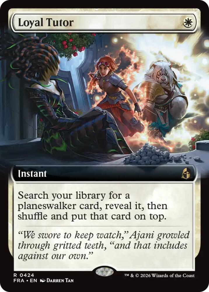 Loyal Tutor 424 (Reality Fracture)  - Extended Art