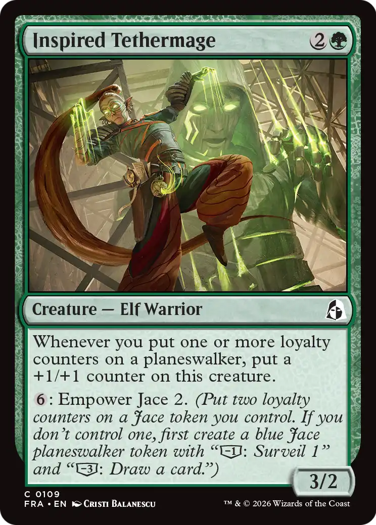 Inspired Tethermage 109 (Reality Fracture)  - Foil