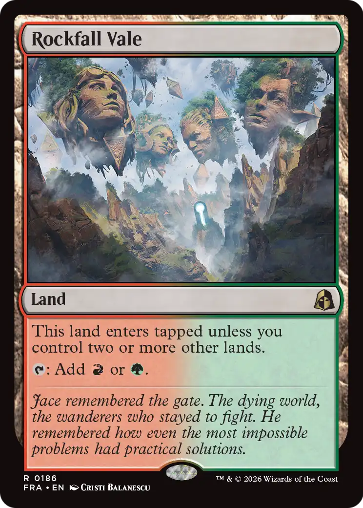 Rockfall Vale 186 (Reality Fracture) 