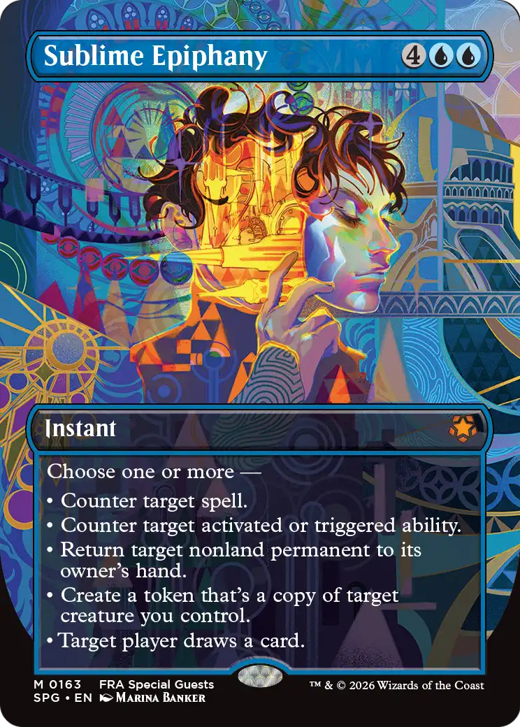 Sublime Epiphany 163 (Special Guests)  - Borderless Foil