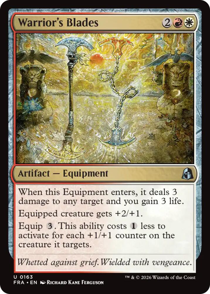 Warriors Blades 163 (Reality Fracture) 