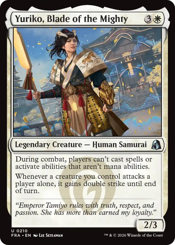 Yuriko, Blade of the Mighty 210 (Reality Fracture) 
