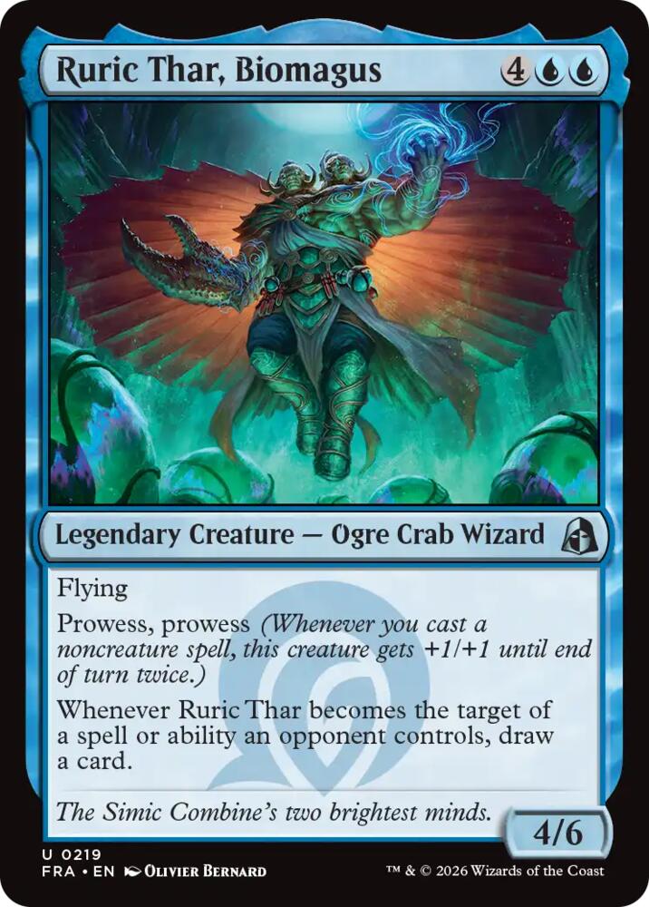 Ruric Thar, Biomagus 219 (Reality Fracture) 