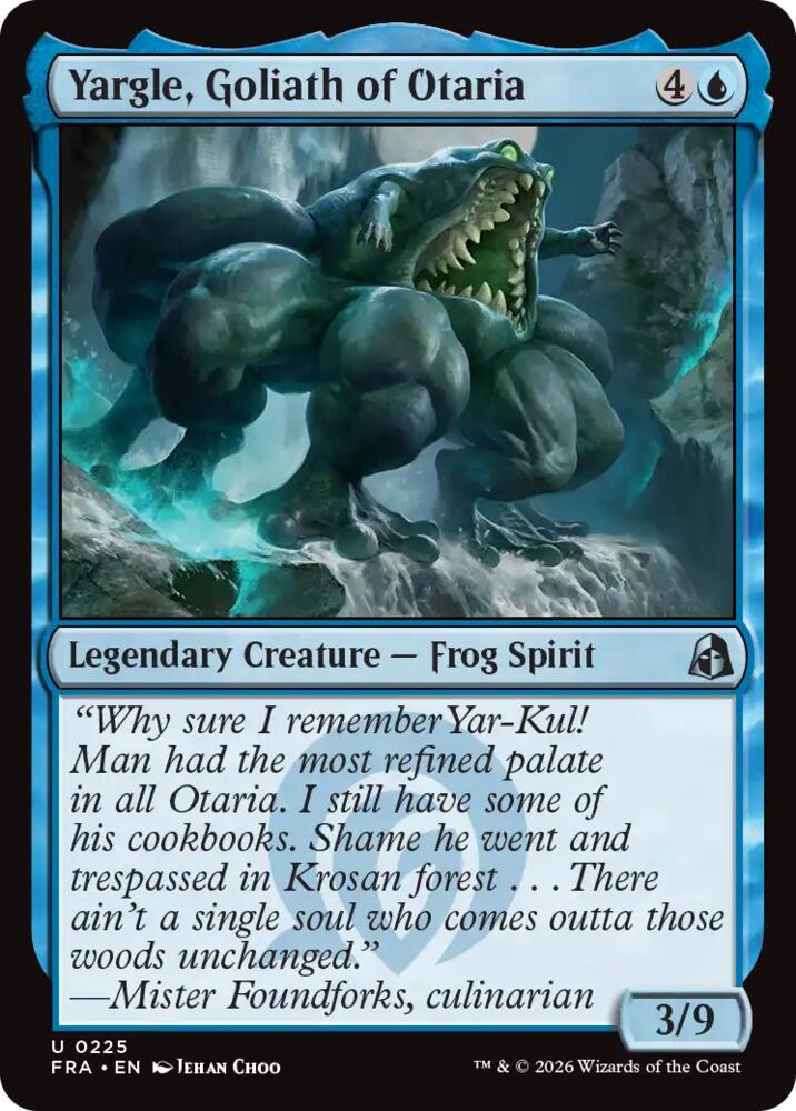 Yargle, Goliath of Otaria 225 (Reality Fracture) 