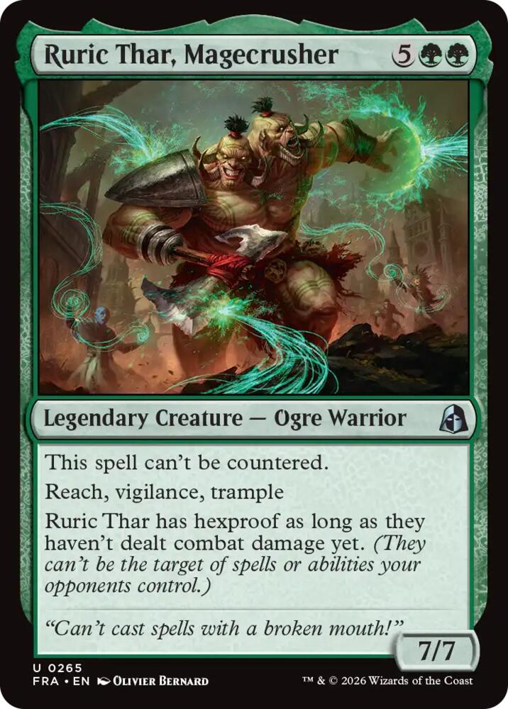 Ruric Thar, Magecrusher 265 (Reality Fracture) 