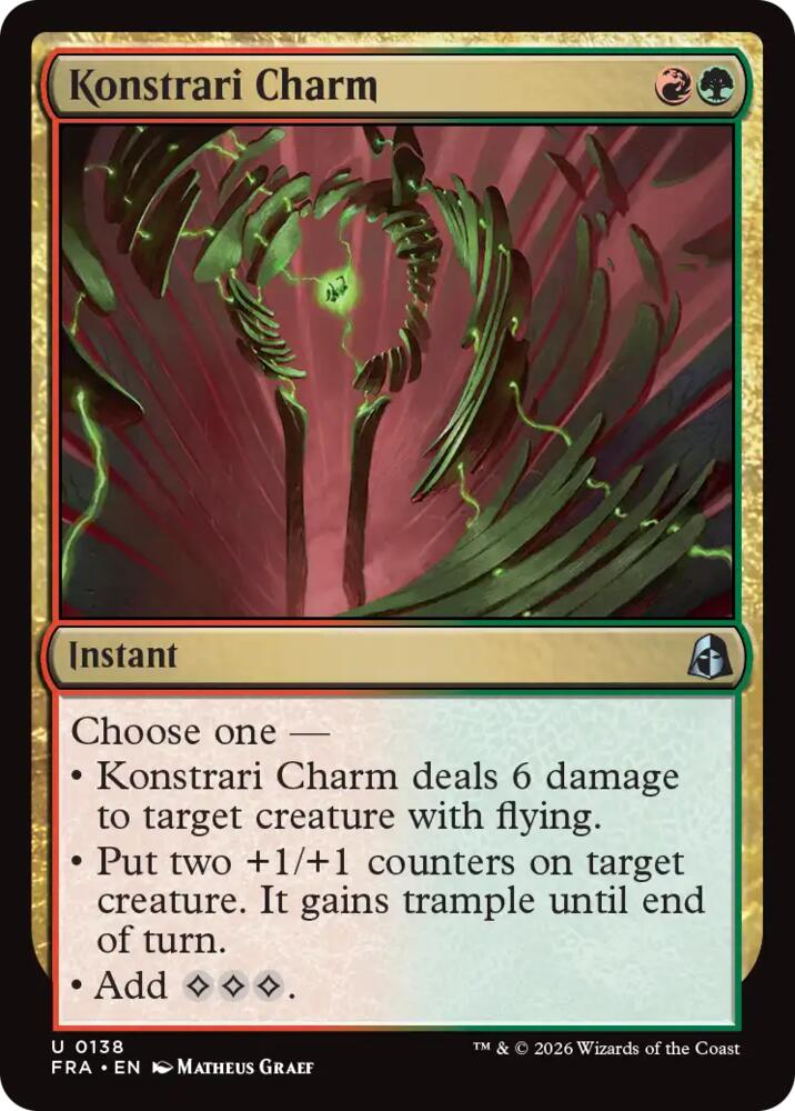 Konstrari Charm 138 (Reality Fracture) 