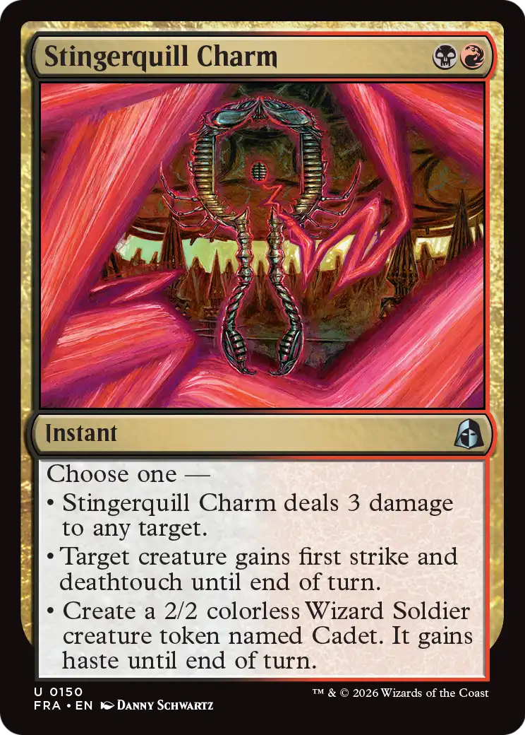 Stingerquill Charm 150 (Reality Fracture)  - Foil