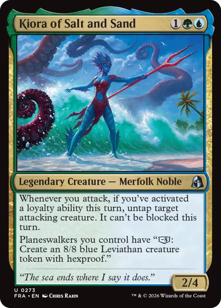 Kiora of Salt and Sand 273 (Reality Fracture) 