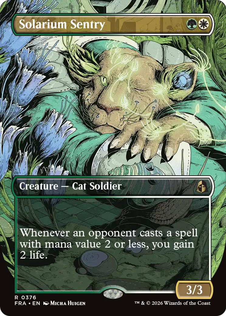 Solarium Sentry 376 (Reality Fracture)  - Borderless