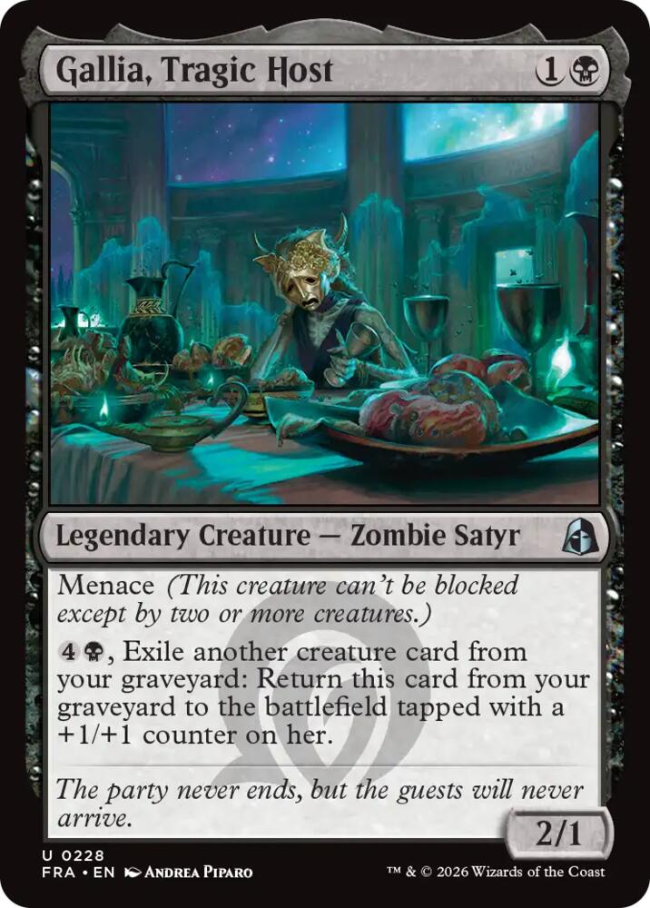 Gallia, Tragic Host 228 (Reality Fracture) 