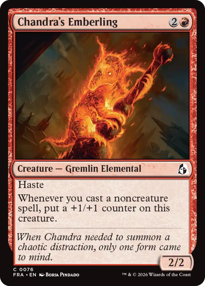 Chandra's Emberling 76 (Reality Fracture) 