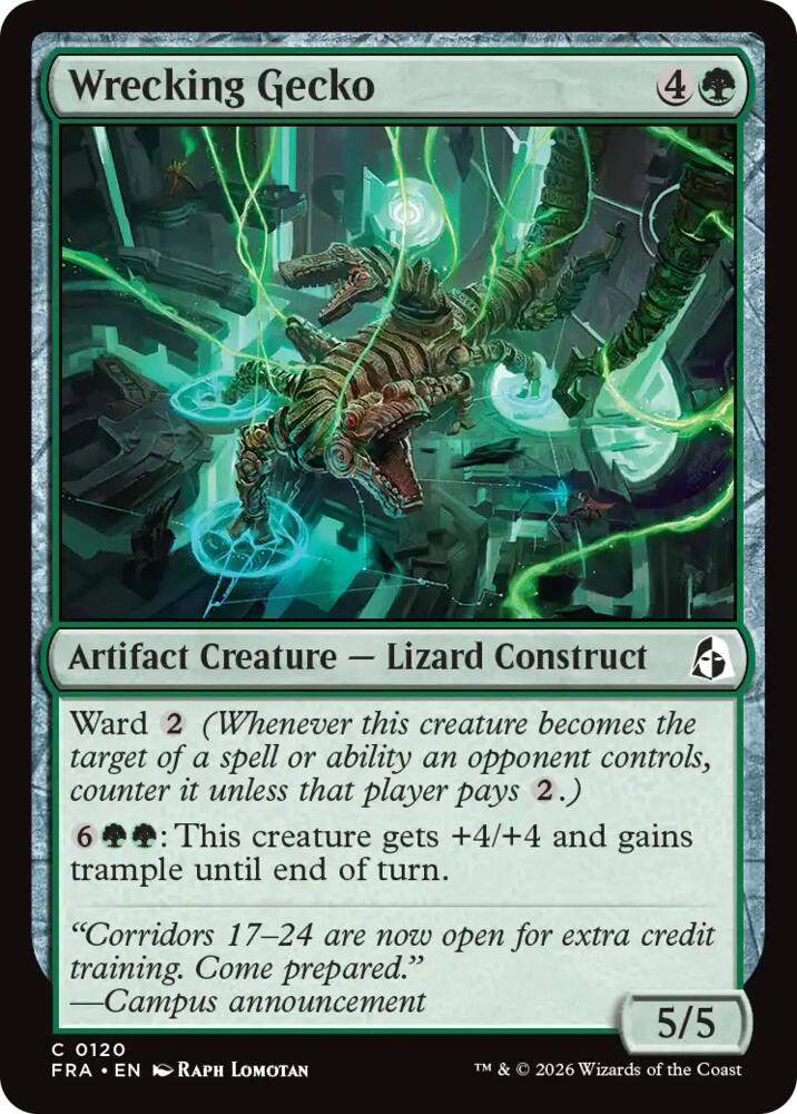 Wrecking Gecko 120 (Reality Fracture) 