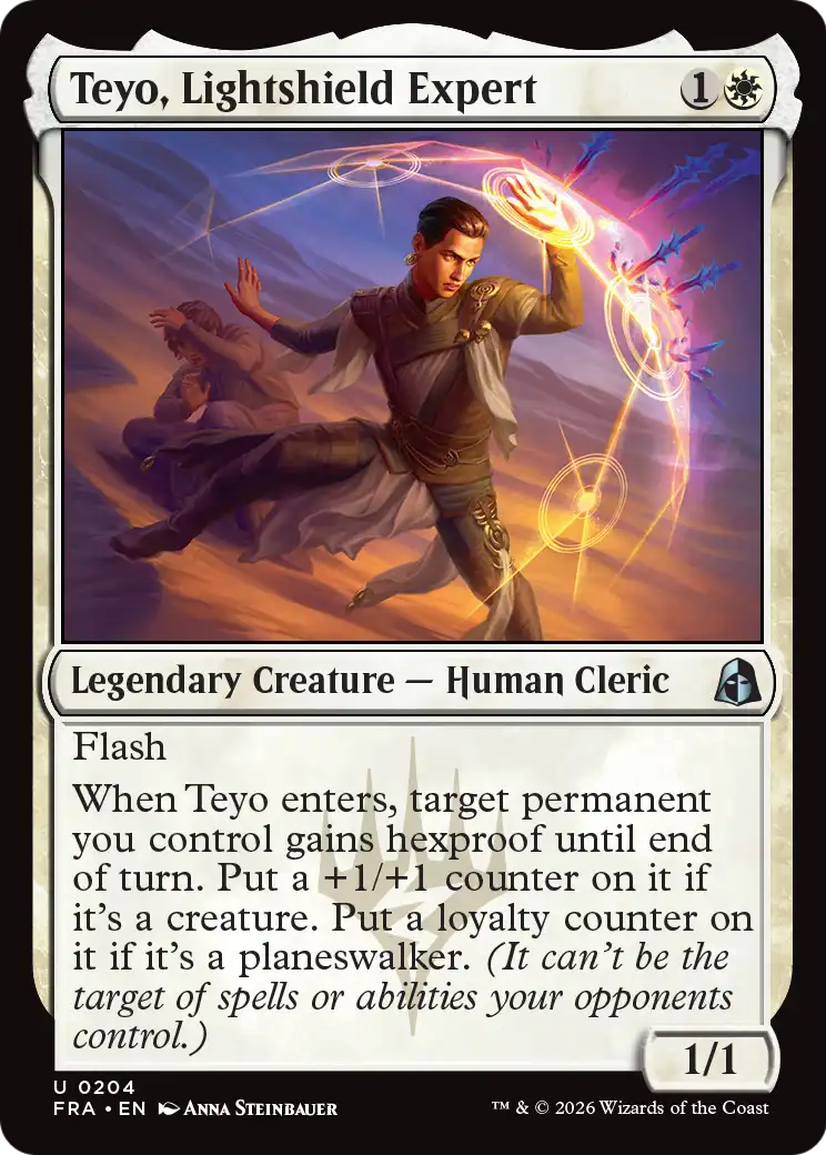 Teyo, Lightshield Expert 204 (Reality Fracture)  - Foil