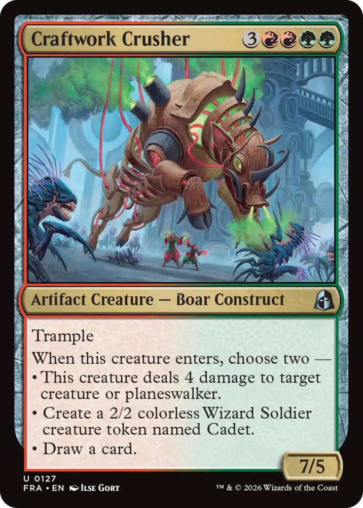 Craftwork Crusher 127 (Reality Fracture) 