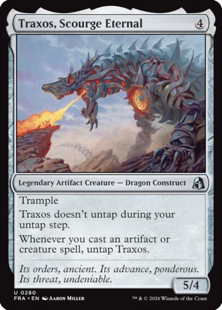 Traxos, Scourge Eternal 280 (Reality Fracture) 