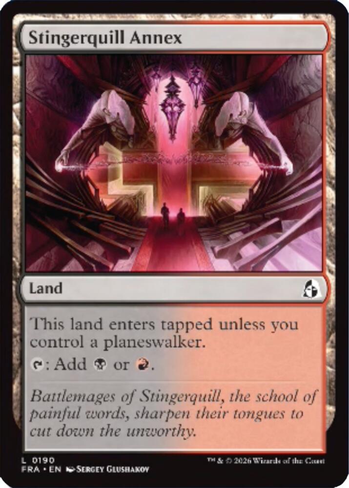 Stingerquill Annex 190 (Reality Fracture) 