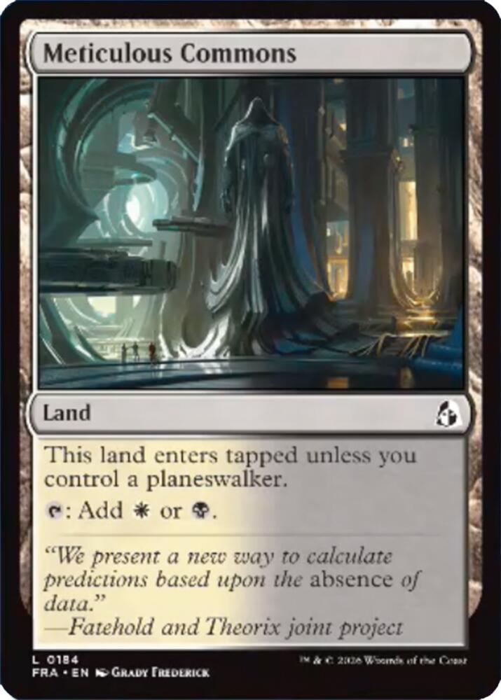 Meticulous Commons 184 (Reality Fracture) 