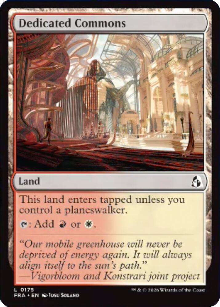 Dedicated Commons 175 (Reality Fracture)  - Foil
