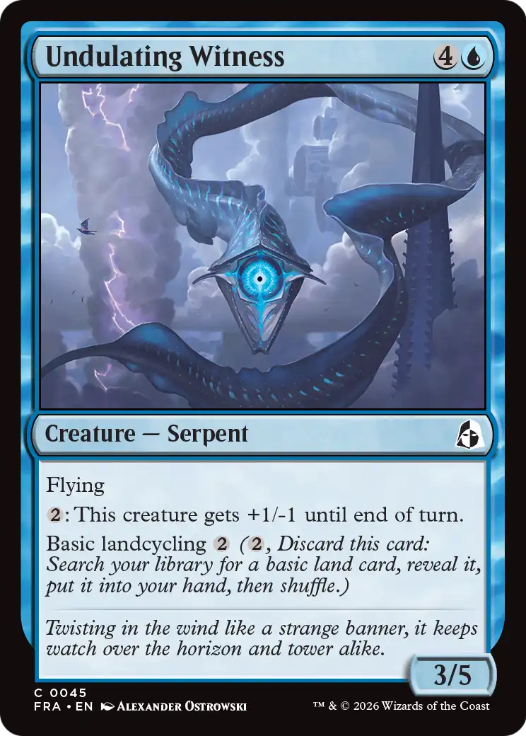 Undulating Witness 45 (Reality Fracture)  - Foil