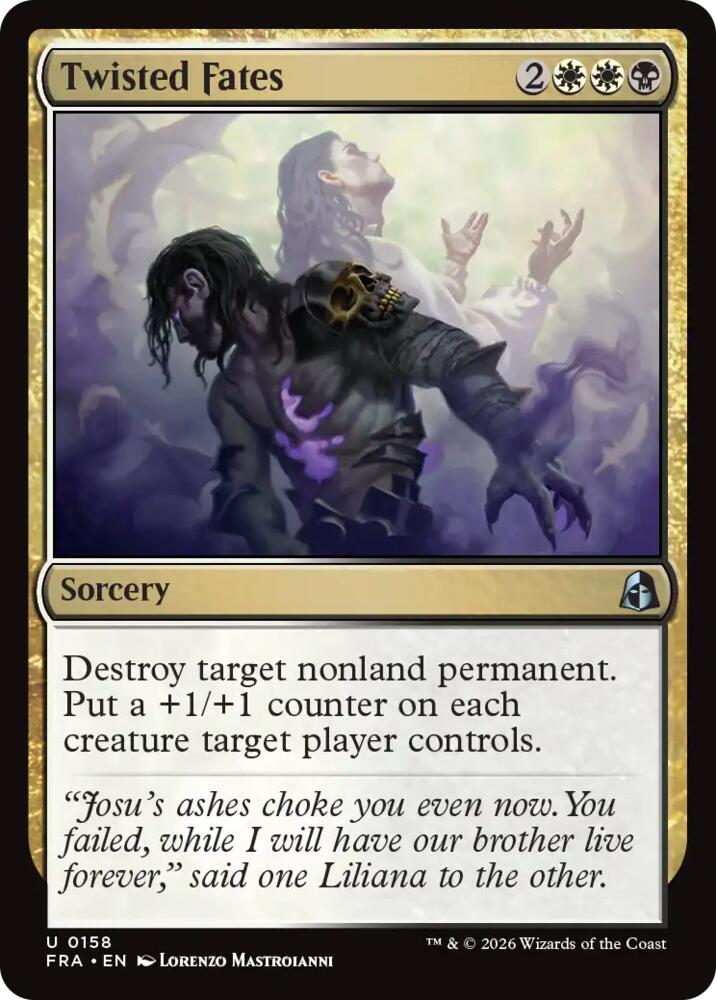 Twisted Fates 158 (Reality Fracture) 