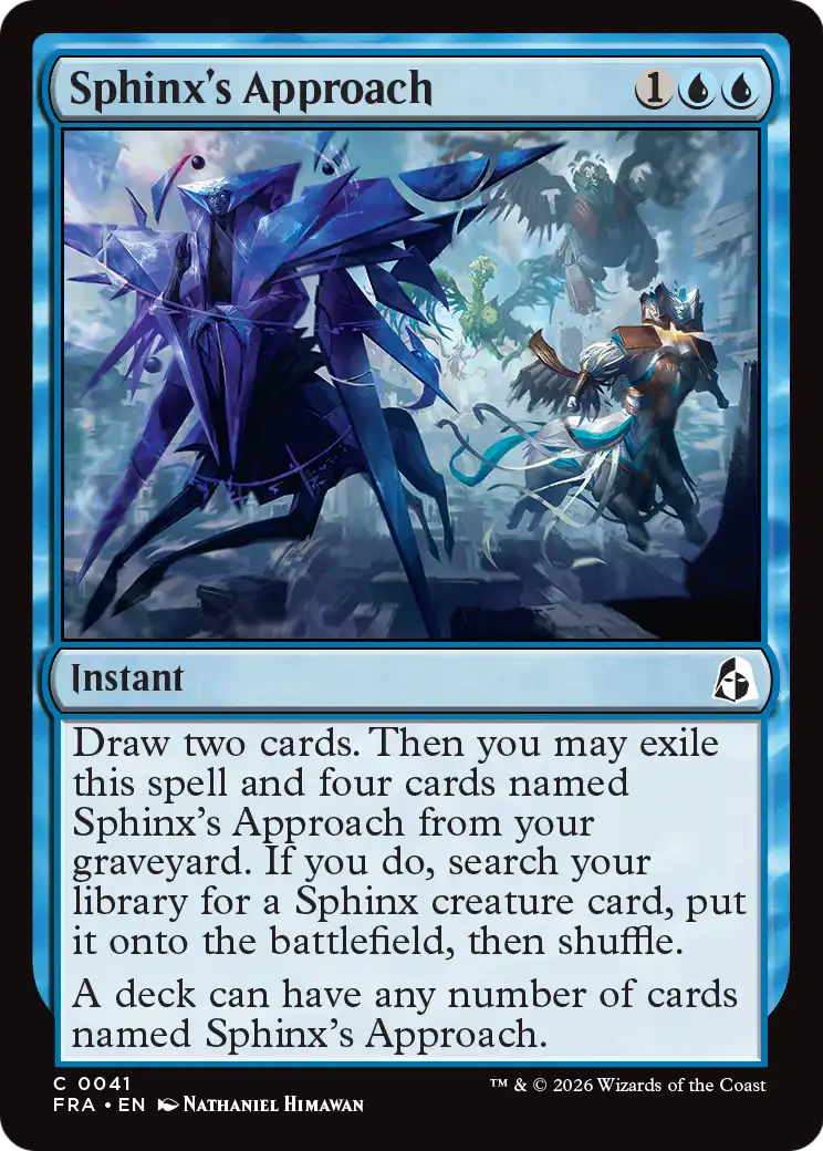 Sphinx's Approach 41 (Reality Fracture)  - Foil