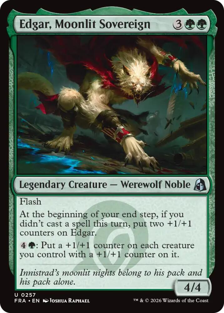 Edgar, Moonlit Sovereign 257 (Reality Fracture) 