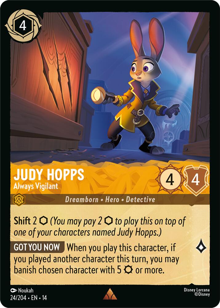 Judy Hopps, Always Vigilant 24/204 (Hyperia City) 