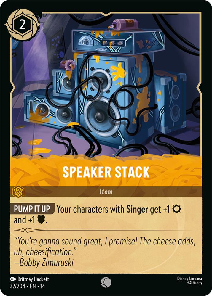 Speaker Stack 32/204 (Hyperia City)  - Cold Foil