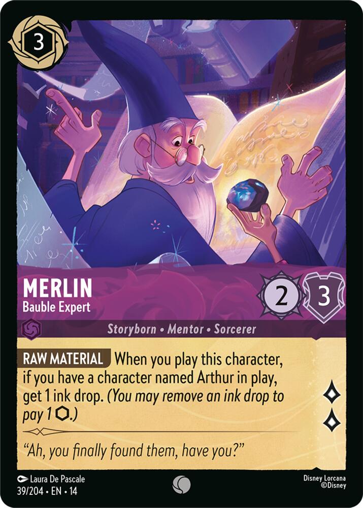 Merlin, Bauble Expert 39/204 (Hyperia City)  - Cold Foil