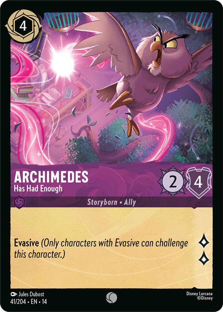 Archimedes, Has Had Enough 41/204 (Hyperia City)  - Cold Foil