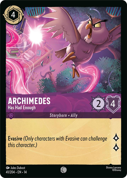 Archimedes, Has Had Enough 41/204 (Hyperia City)  - Cold Foil