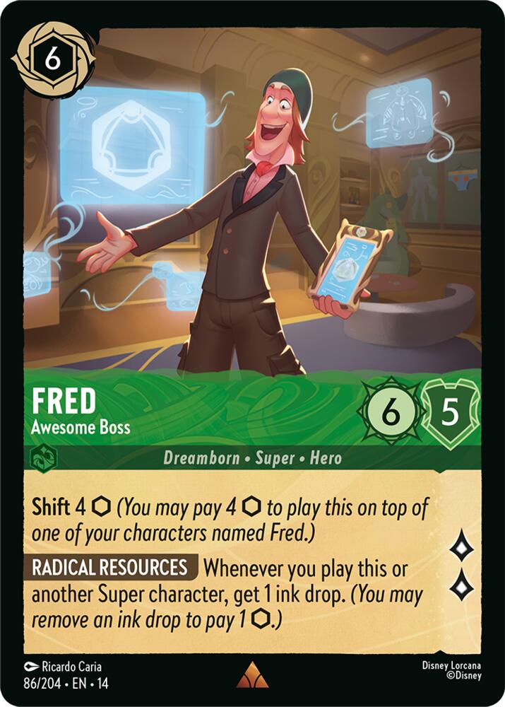 Fred, Awesome Boss 86/204 (Hyperia City) 