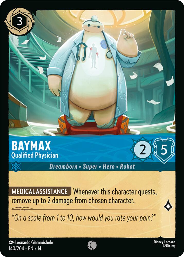 Baymax, Qualified Physician 140/204 (Hyperia City) 