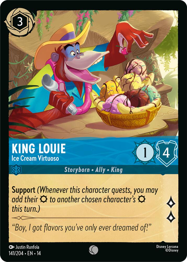King Louie, Ice Cream Virtuoso 141/204 (Hyperia City) 