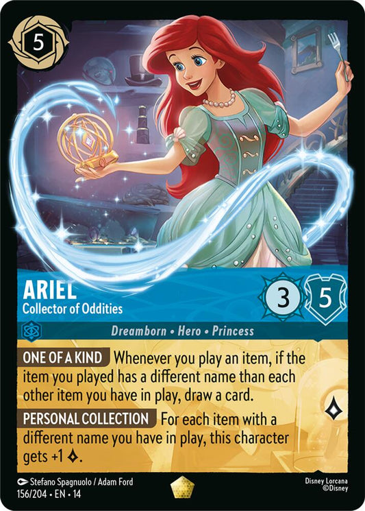 Ariel, Collector of Oddities 156/204 (Hyperia City) 